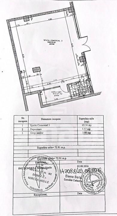 Spatiu comercial Buna Ziua de inchiriat