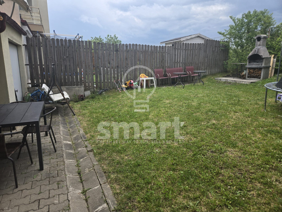 Duplex de vanzare Buna Ziua ansamblu privat 110 mp utili garaj gradina 3 parcari