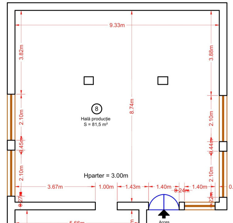 Spatiu Productie 81 mp