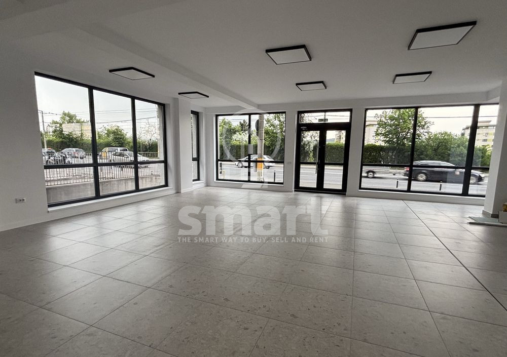 Spatiu comercial de inchiriat Marasti zona Leroy Merlin vitrina 15 ml trafic int