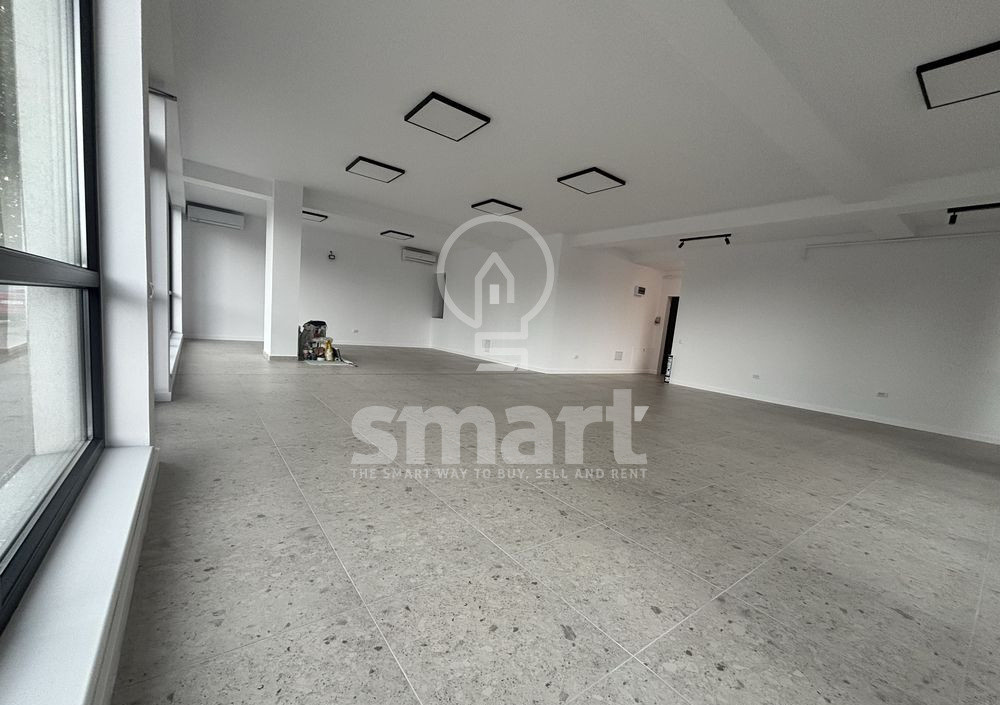 Spatiu comercial de inchiriat Marasti zona Leroy Merlin vitrina 15 ml trafic int