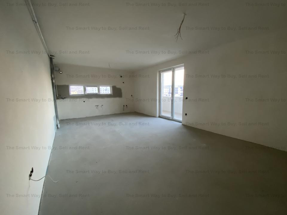 Apartament 2 camere BLOC NOU zona Vivo Floresti 