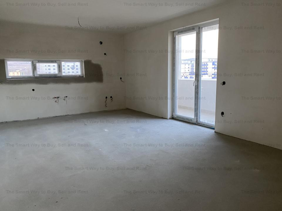 Apartament 2 camere BLOC NOU zona Vivo Floresti 