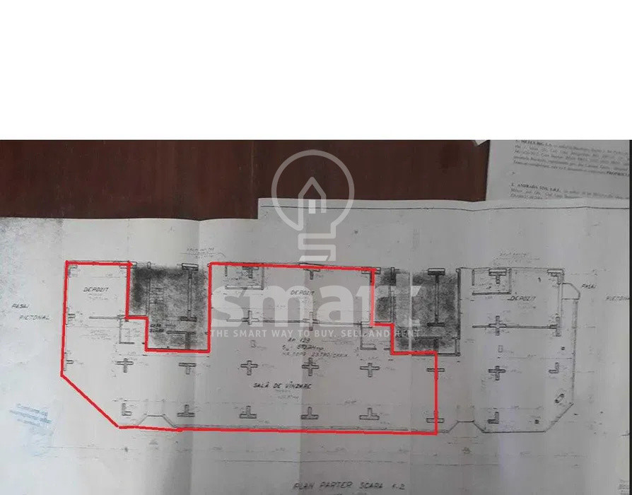 Spatiu comercial premium de inchiriat Marasti vitrina 34 ml trafic intens
