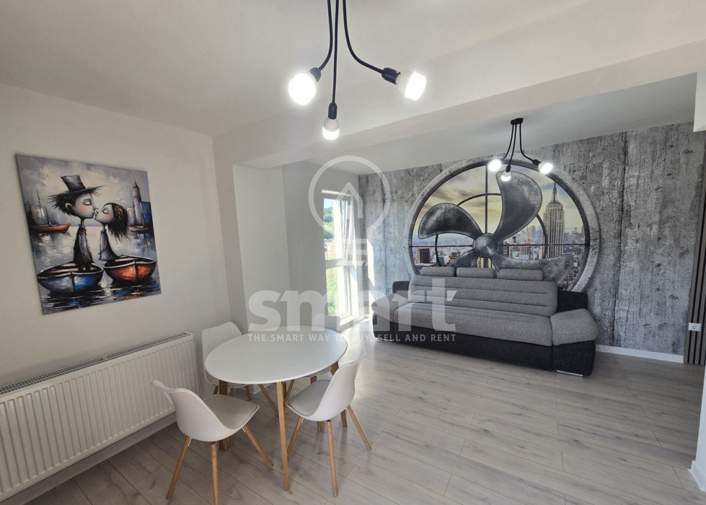 Apartament 2 camere decomandat cu terasă și parcare subterană Zona Lombului