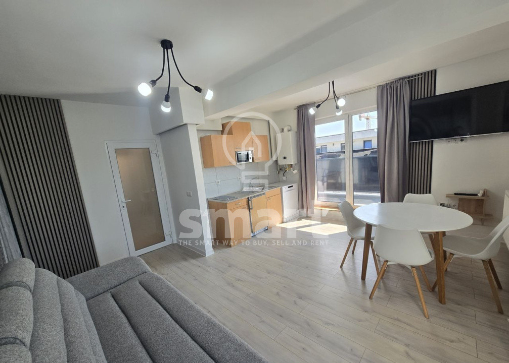 Apartament 2 camere decomandat cu terasă și parcare subterană Zona Lombului