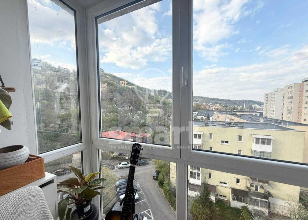 Apartament 2 camere panorama spre Someș etaj intermediar mobilat și utilat 