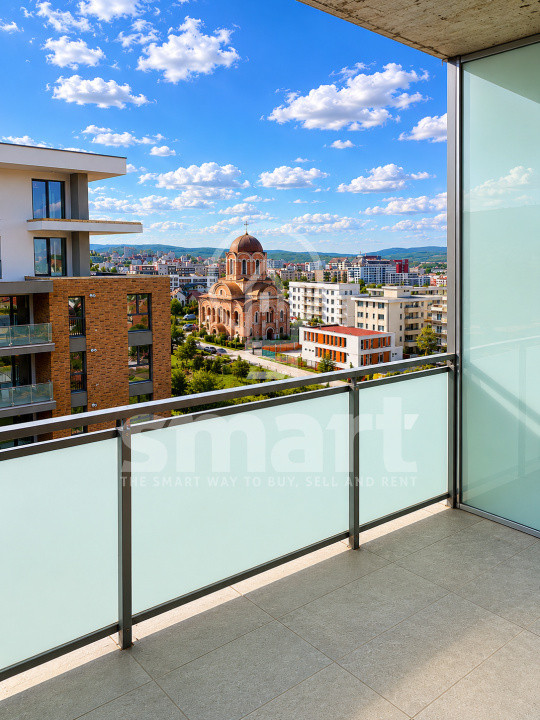 Apartament panoramic 2 camere Grand Hill cu parcare