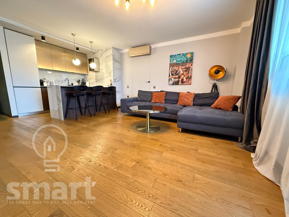 Apartament 2 camere de inchiriat finisaje premium, parcare subterana