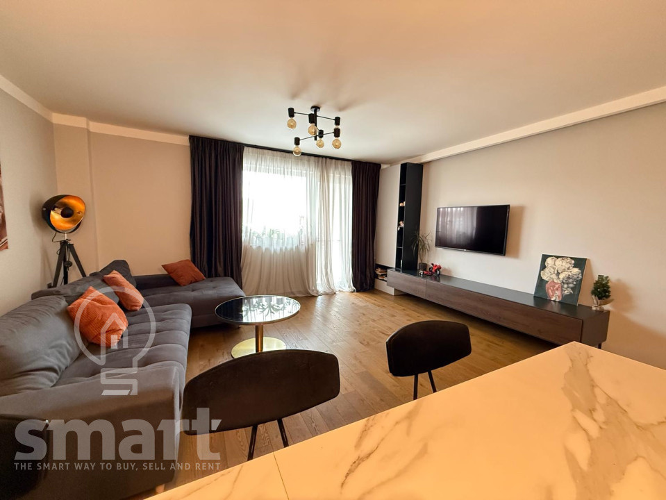 Apartament 2 camere de inchiriat finisaje premium, parcare subterana