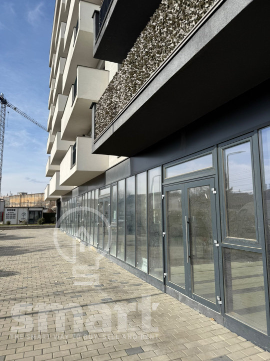 Spatiu comercial de inchiriat 237mp BLOC NOU Marasti Fabricii
