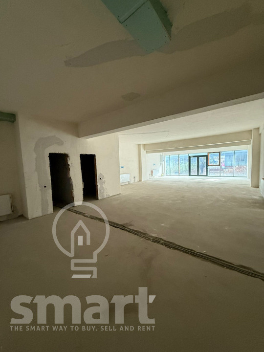 Spatiu comercial de inchiriat 237mp BLOC NOU Marasti Fabricii