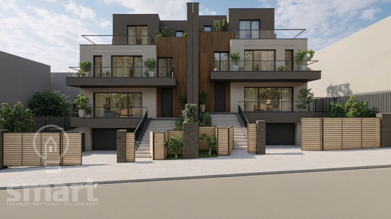 Teren pentru constructie a 2 case , Borhanci , Puz aprobat