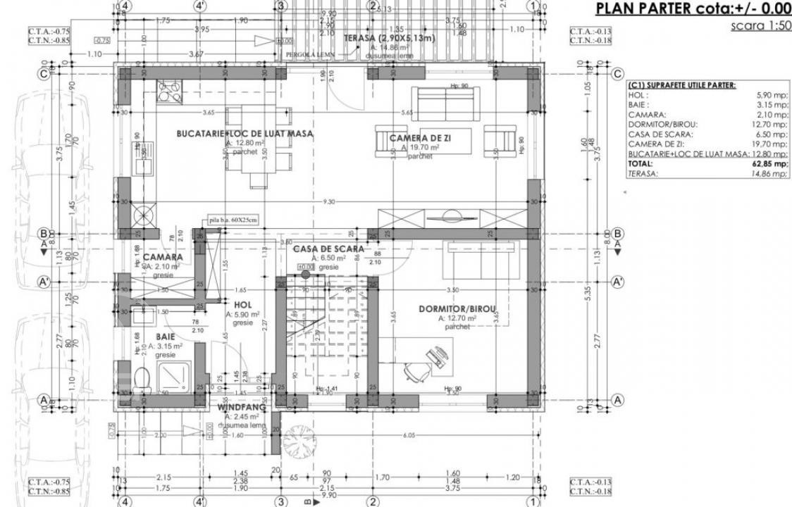 Casa individuala P+1 Sat Pata teren generos Finisata complet 0% comision 