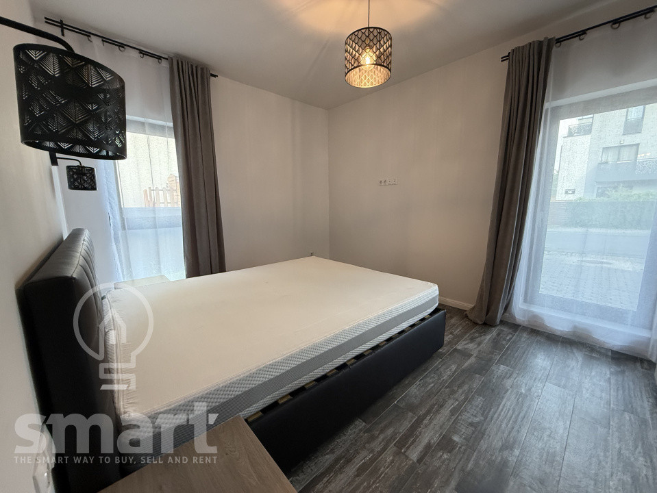 Apartament 2 camere cu gradina si parcare Borhanci