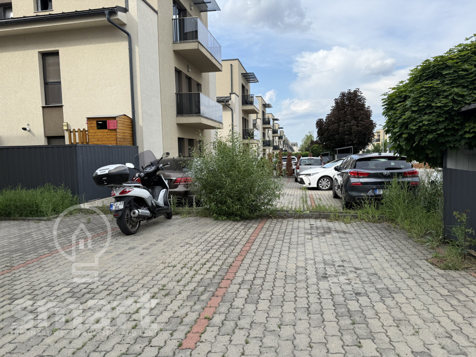 Apartament 2 camere cu gradina si parcare Borhanci
