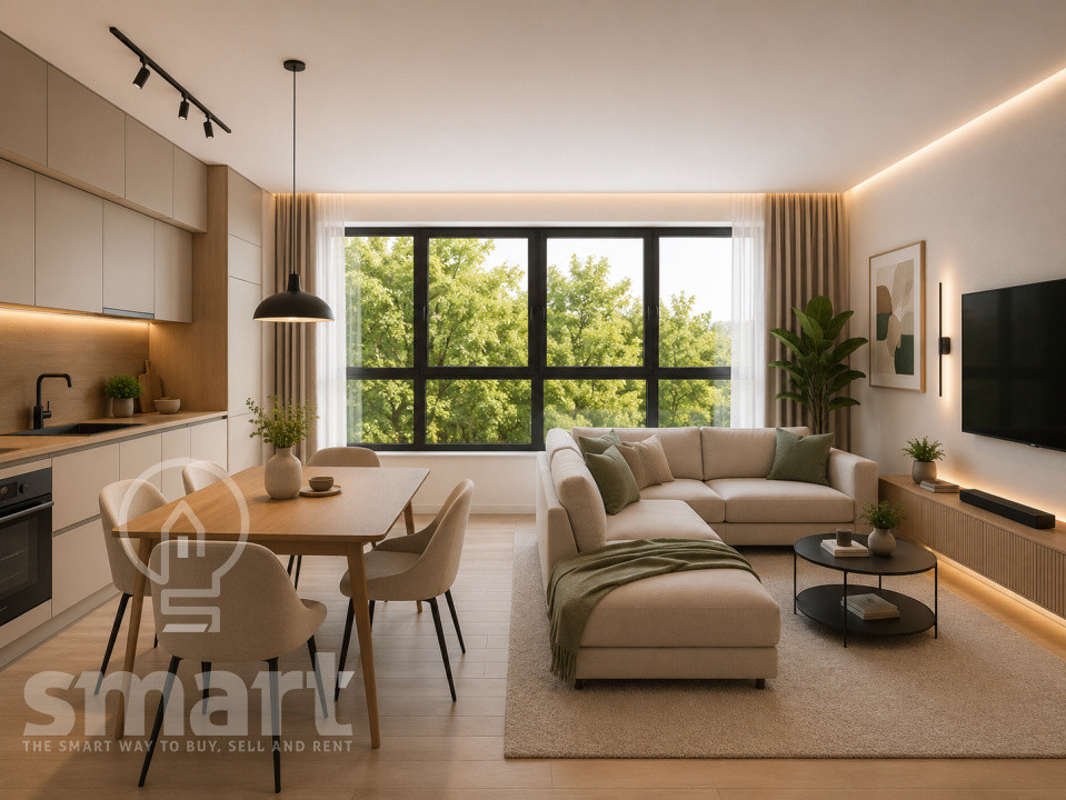 Apartament 3 camere de vanzare cu terasă panoramica Andrei Mureșanu