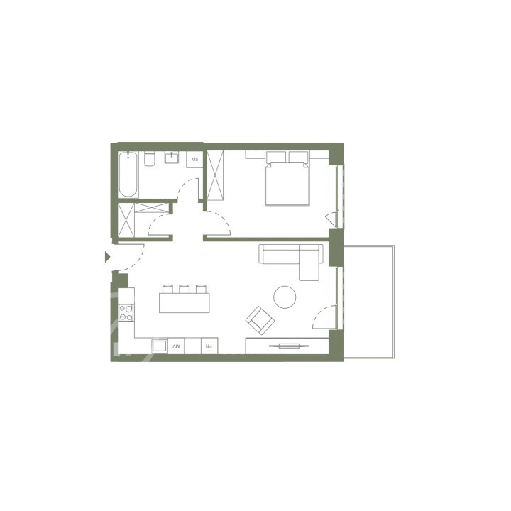 Apartament 2 Camere de vanzare 55 mp Semicentral ERA by Hexagon 