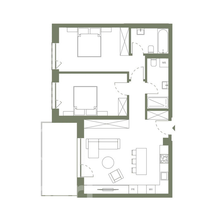 Apartament 3 Camere de vanzare 73 mp Semicentral 