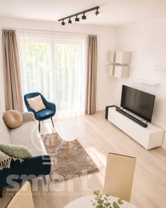 Apartament 2 camere de inchiriat Bună Ziua Terasă 15 mp Etaj 1