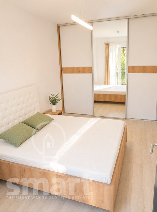 Apartament 2 camere de inchiriat Bună Ziua Terasă 15 mp Etaj 1