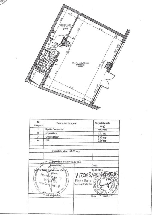 Spatiu comercial Buna Ziua , Bonjour