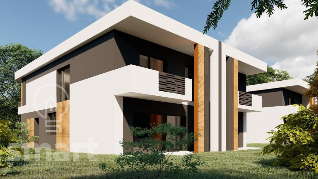 Teren cu autorizație de construire de vanzare pentru duplex Chinteni panoramă 