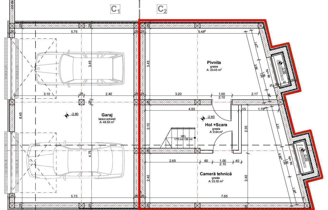 Duplex premium de vanzare cu panorama asupra orasului Dambu Rotund
