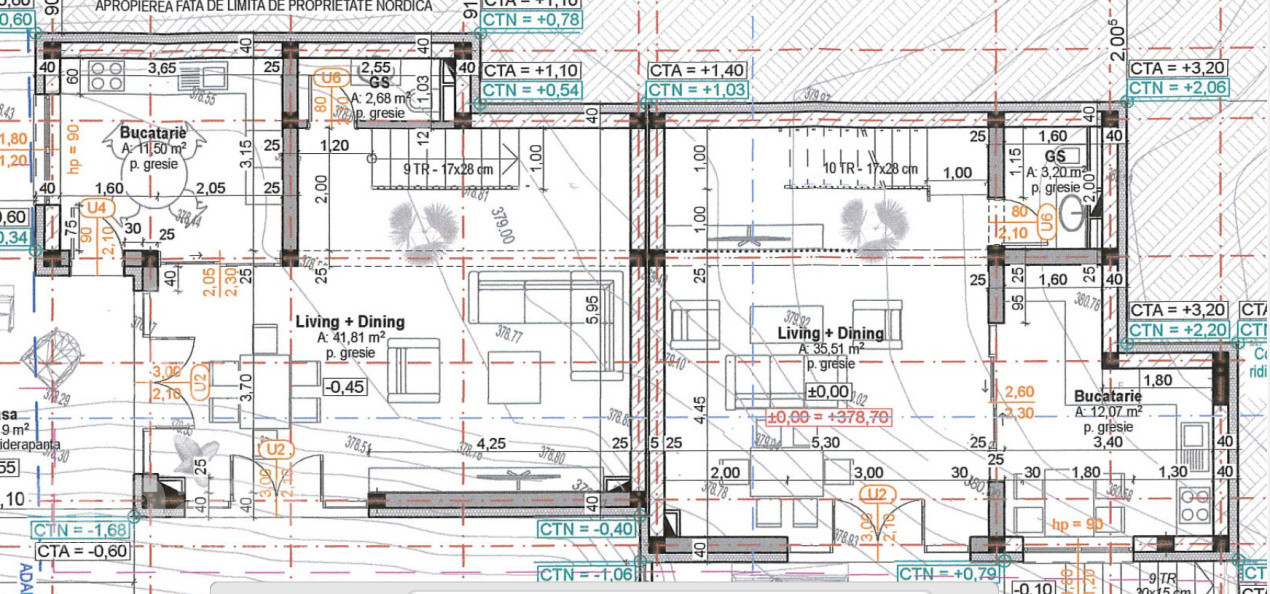 Duplex premium de vanzare finalizat standarde NZEB Dambul Rotund