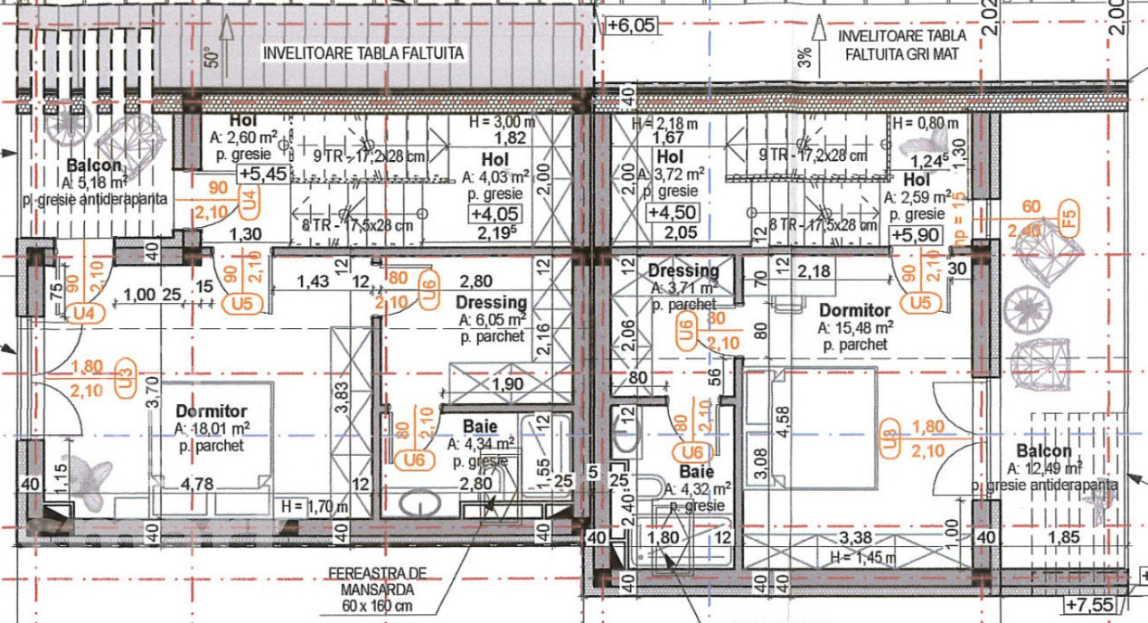 Duplex premium de vanzare finalizat standarde NZEB Dambul Rotund