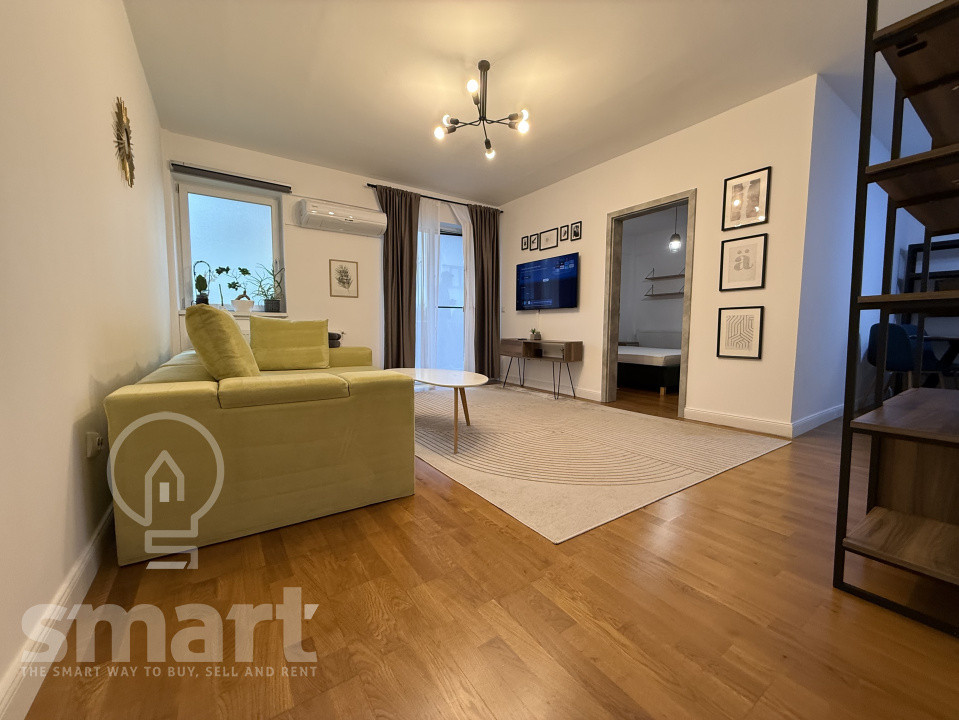 Apartament 2 camere LUX cu terasa si garaj Borhanci