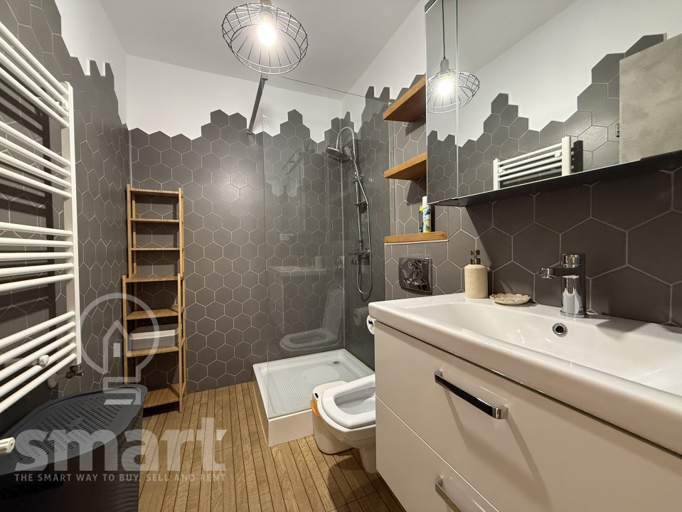 Apartament 2 camere LUX cu terasa si garaj Borhanci