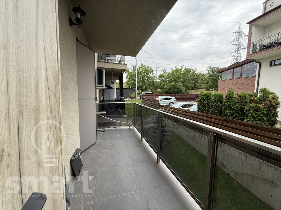 Apartament 2 camere LUX cu terasa si garaj Borhanci