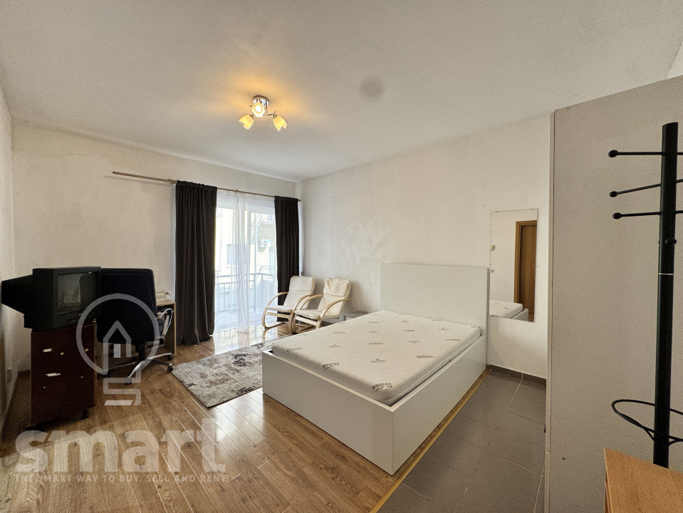 Apartament 1 camera cu balcon bloc nou Parcul Central