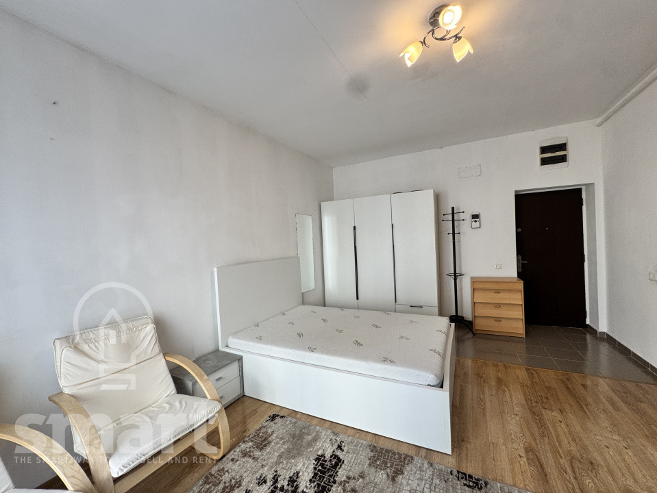 Apartament 1 camera cu balcon bloc nou Parcul Central