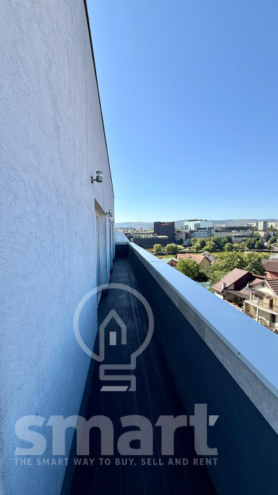 Apartament 3 camere cu terasa si vedere spre lac, zona Iulius Mall