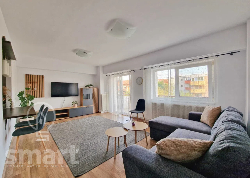 Apartament 3 camere decomandate de inchiriat cu parcare zona Sigma Center 