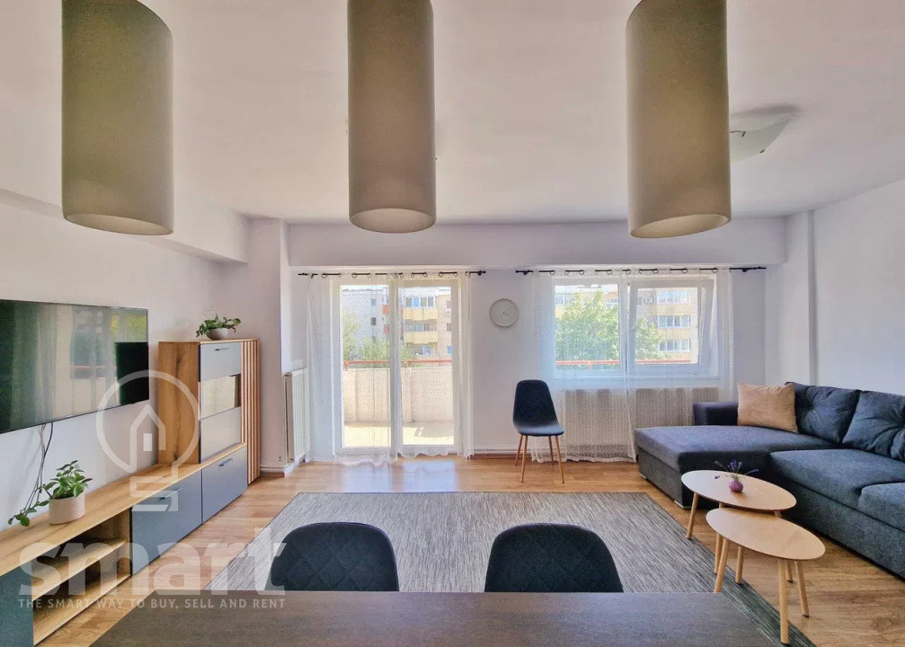Apartament 3 camere decomandate de inchiriat cu parcare zona Sigma Center 