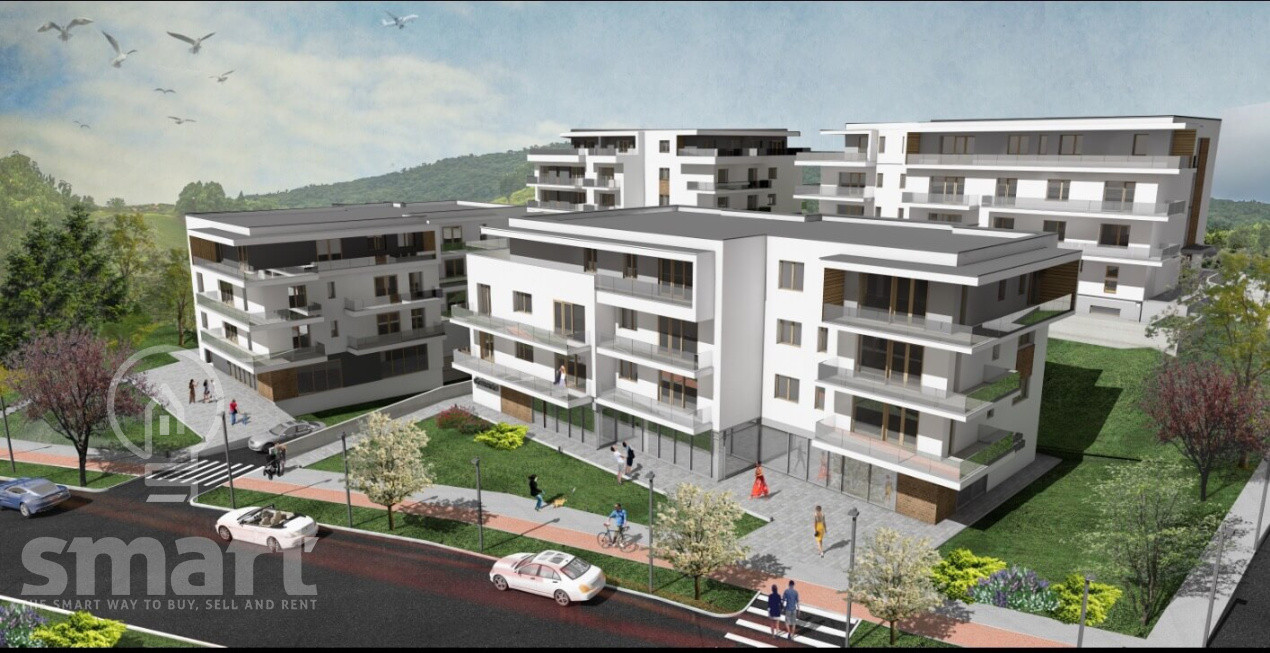 Apartament 2 camere cu terasa, parcare subterana Borhanci