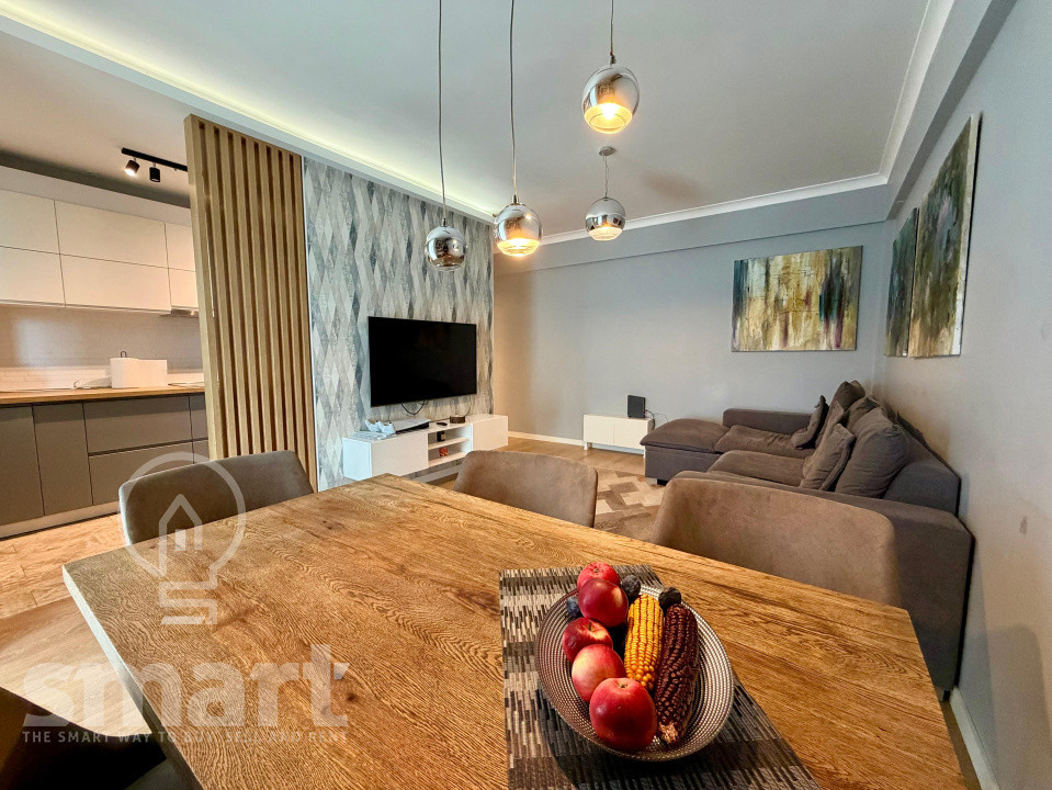 Apartament 3 camere Borhanci  finisat modern garaj subteran inclus 