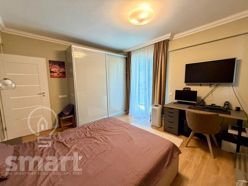 Apartament 3 camere Borhanci  finisat modern garaj subteran inclus 