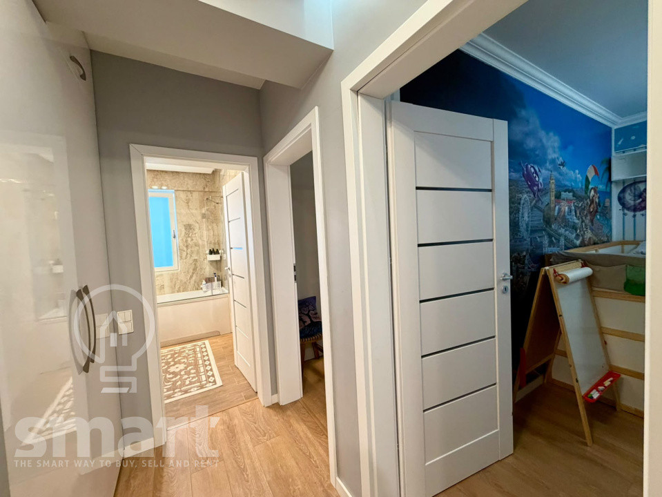 Apartament 3 camere Borhanci  finisat modern garaj subteran inclus 