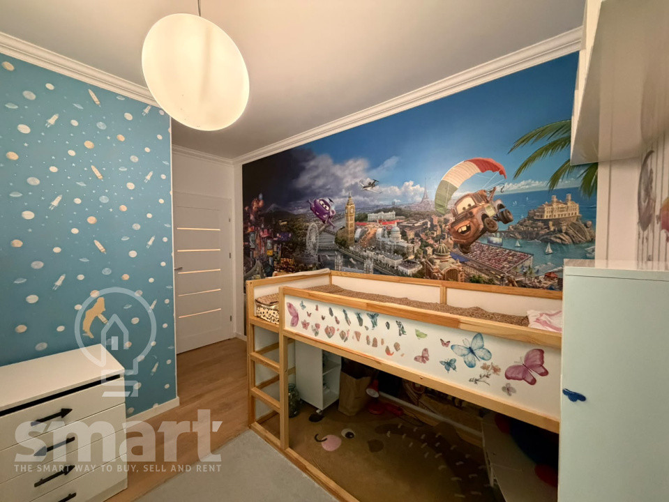 Apartament 3 camere Borhanci  finisat modern garaj subteran inclus 