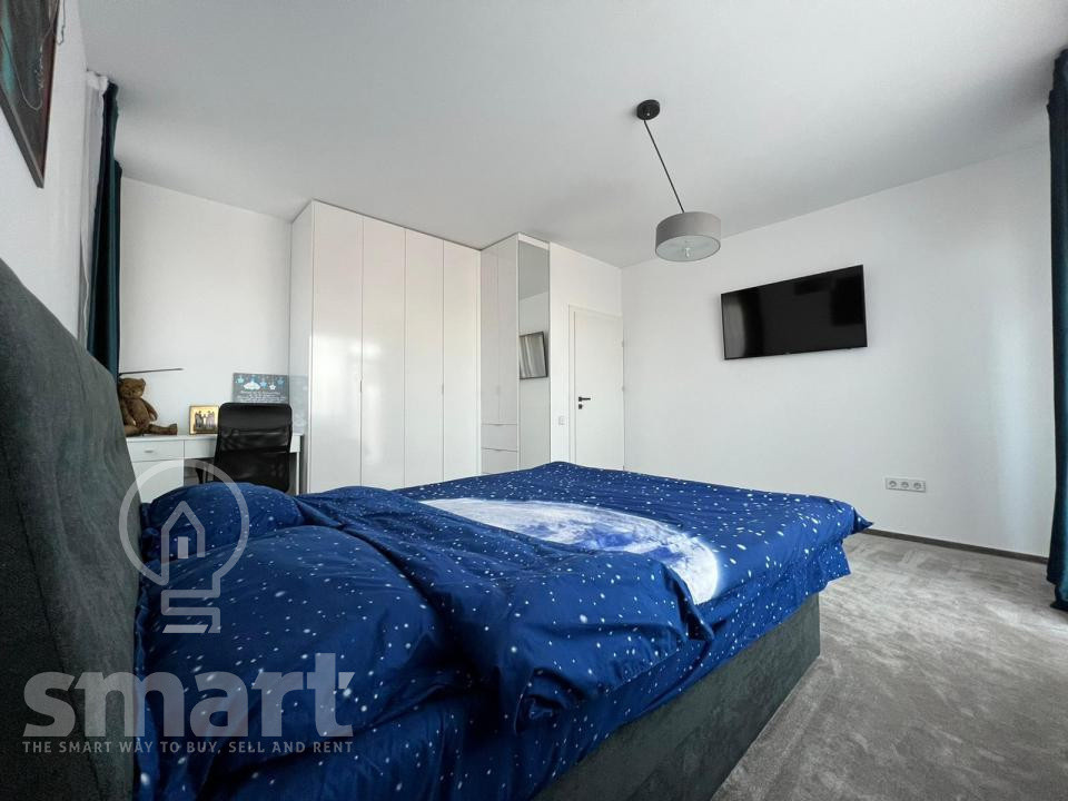 Apartament de lux 3 camere,118mp, Buna Ziua +2 locuri parcare+boxa