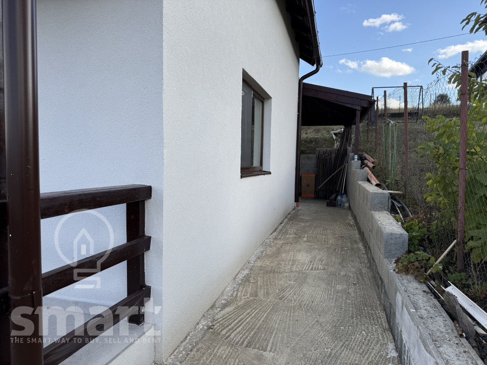 Casa P+M finalizata cu CF teren 573mp Campenesti