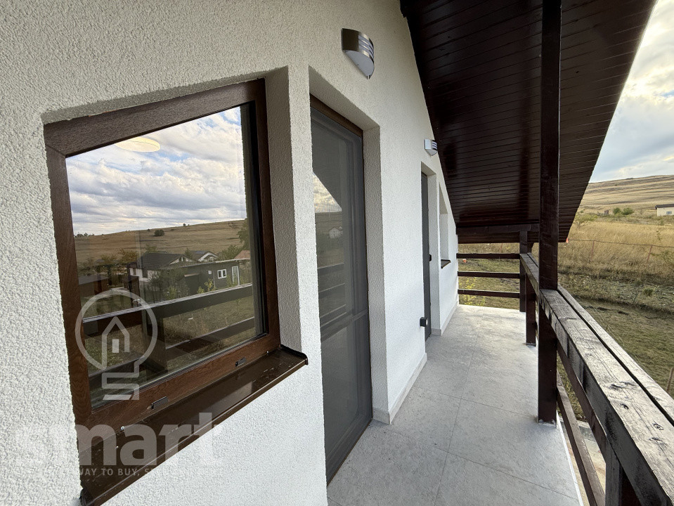 Casa P+M finalizata cu CF teren 573mp Campenesti