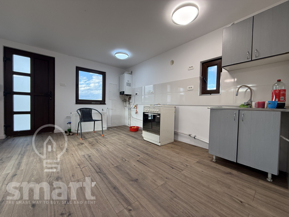 Casa P+M finalizata cu CF teren 573mp Campenesti