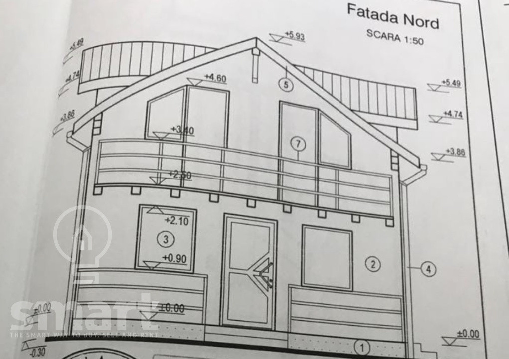 Casa P+M finalizata cu CF teren 573mp Campenesti