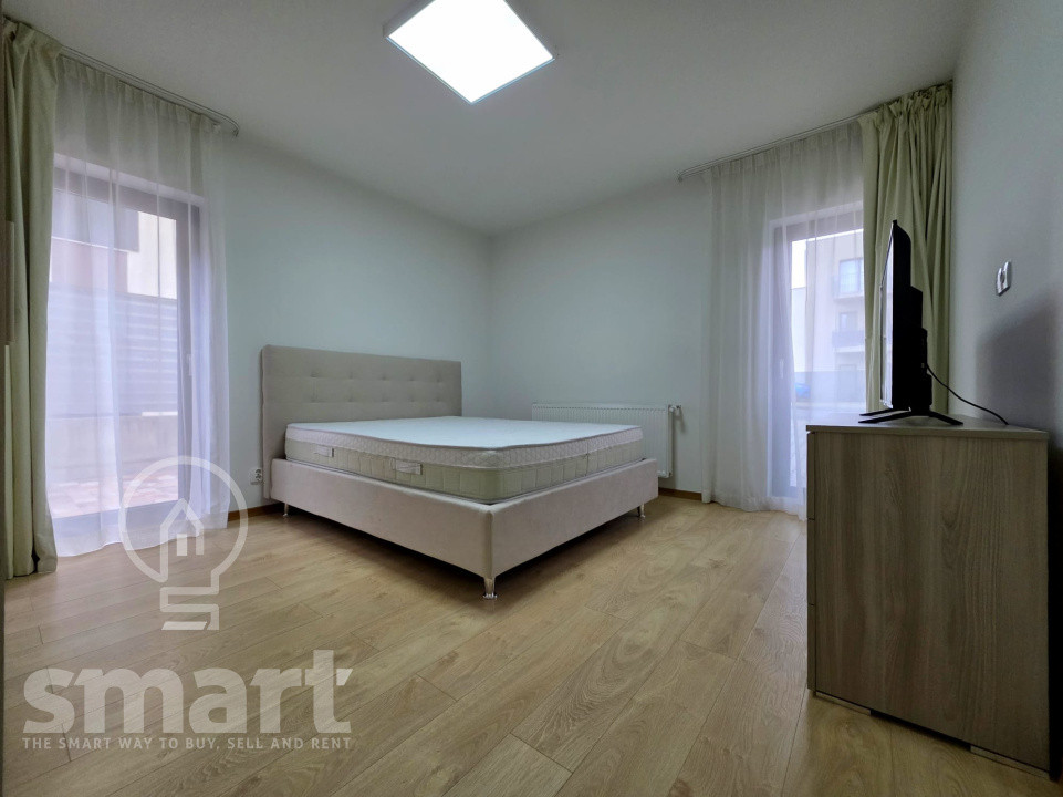 Apartament 2 camere cu gradina Borhanci