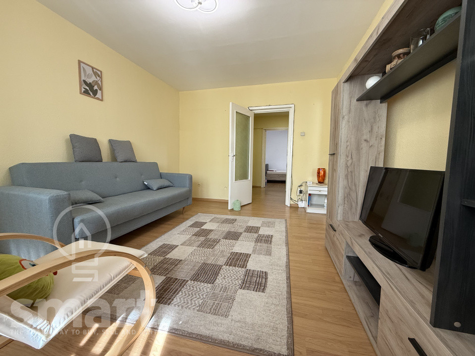Apartament 3 camere mobilat/utilat Manastur zona Big